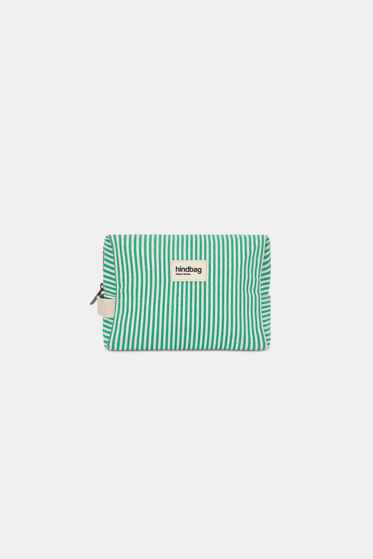 Trousse de toilette Leon Rayures vert