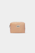 Trousse de toilette Leon Tressage corail