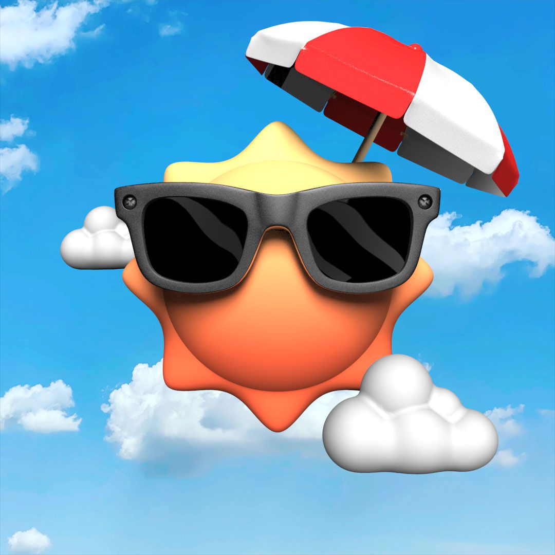 Porte clés Lunettes de Soleil | Designproducten en originele cadeaus