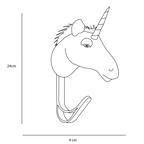 Porte-manteau peluche licorne - Wild & Soft