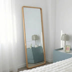 Espejo de pared rectangular madera - CRETA