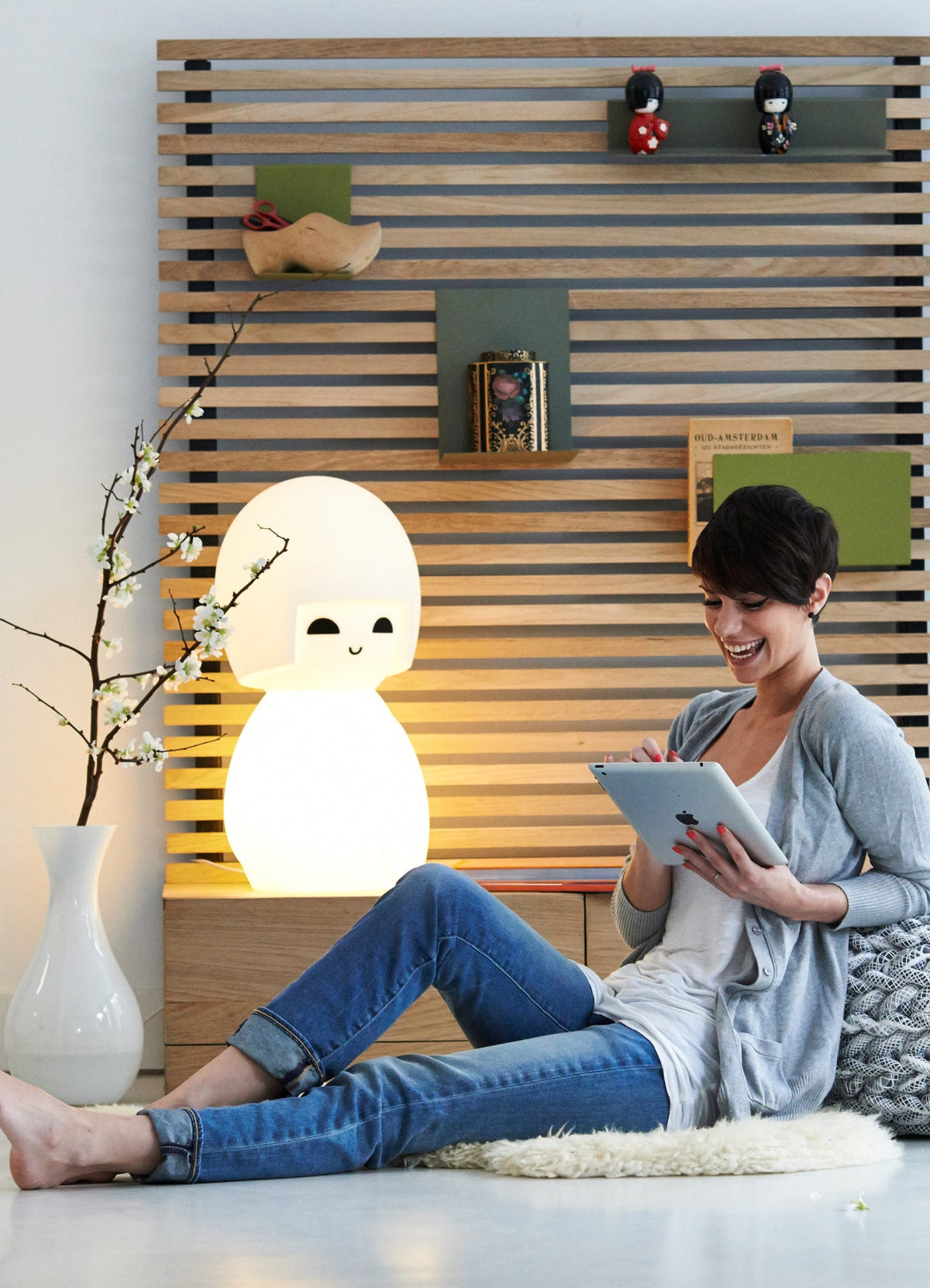 Lampe Kokeshi