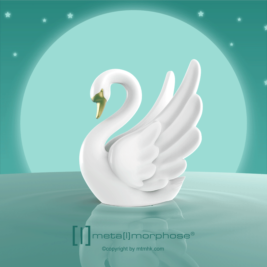 Porte clés Cygne | Oggetti di design e regali originali