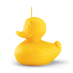 Yellow floating duck night light for kids by Goodnight Light