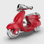 Porte clés Scooter Retro Rouge