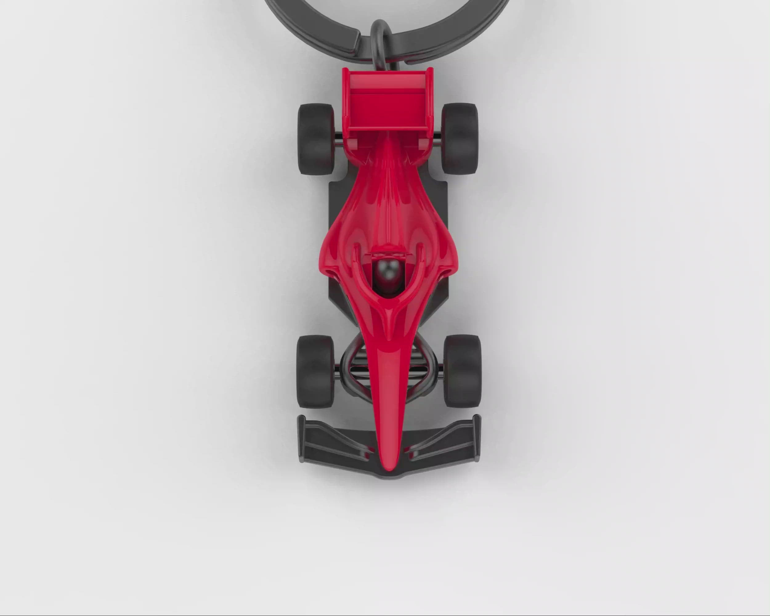 Porte clés Voiture F1 Argent | Designproducten en originele cadeaus