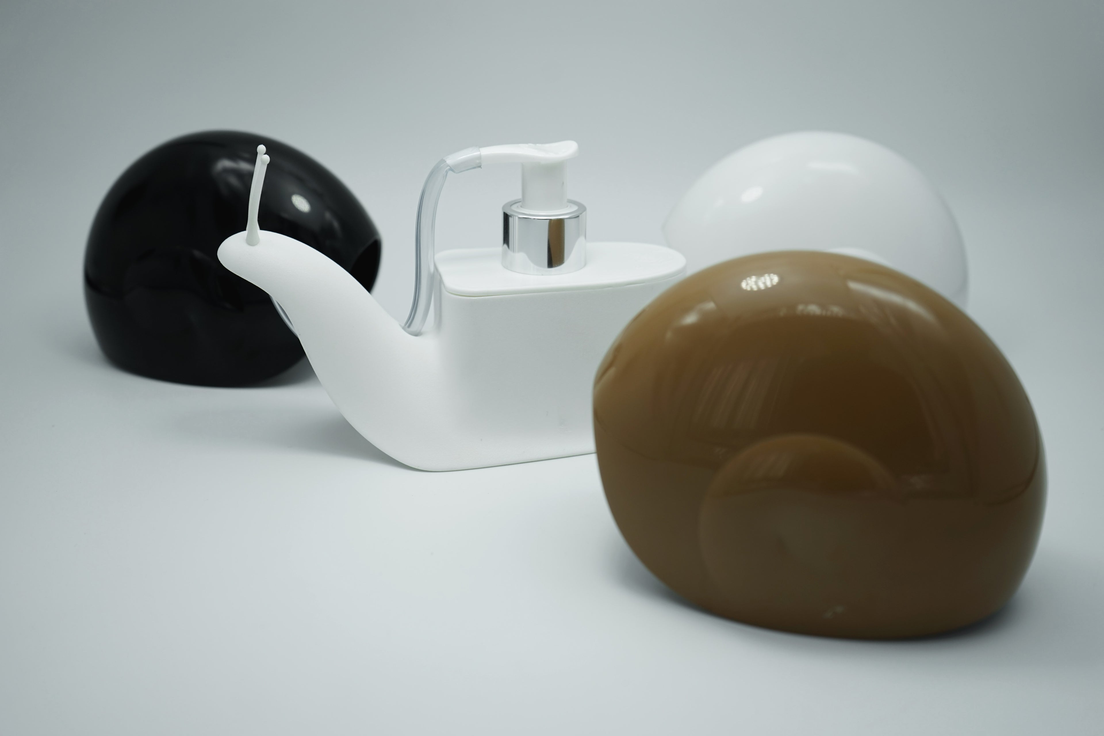 distributeur de savon escargot 