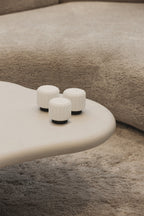 Designcadeau – 3 lampes dentelles 9cm rechargeable atelier pierre 