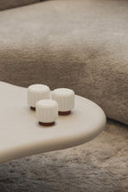 Designcadeau – 3 lampes dentelles 9cm rechargeable atelier pierre 