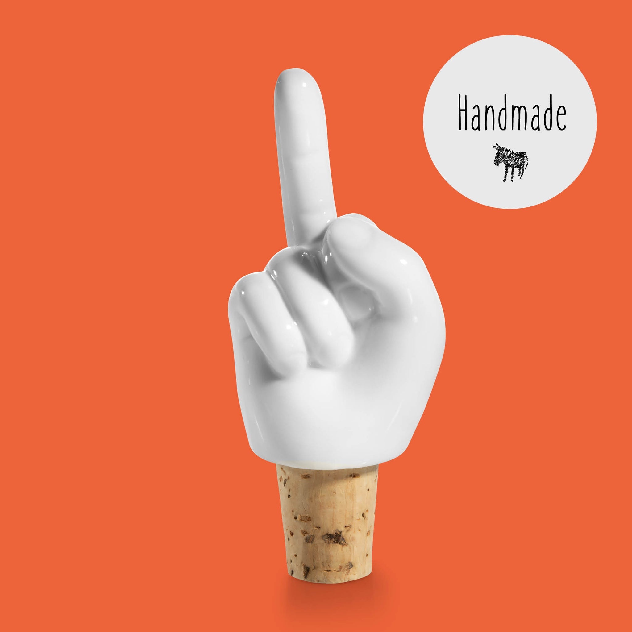 Regalo de diseño – bouchon main fuck off donkey 