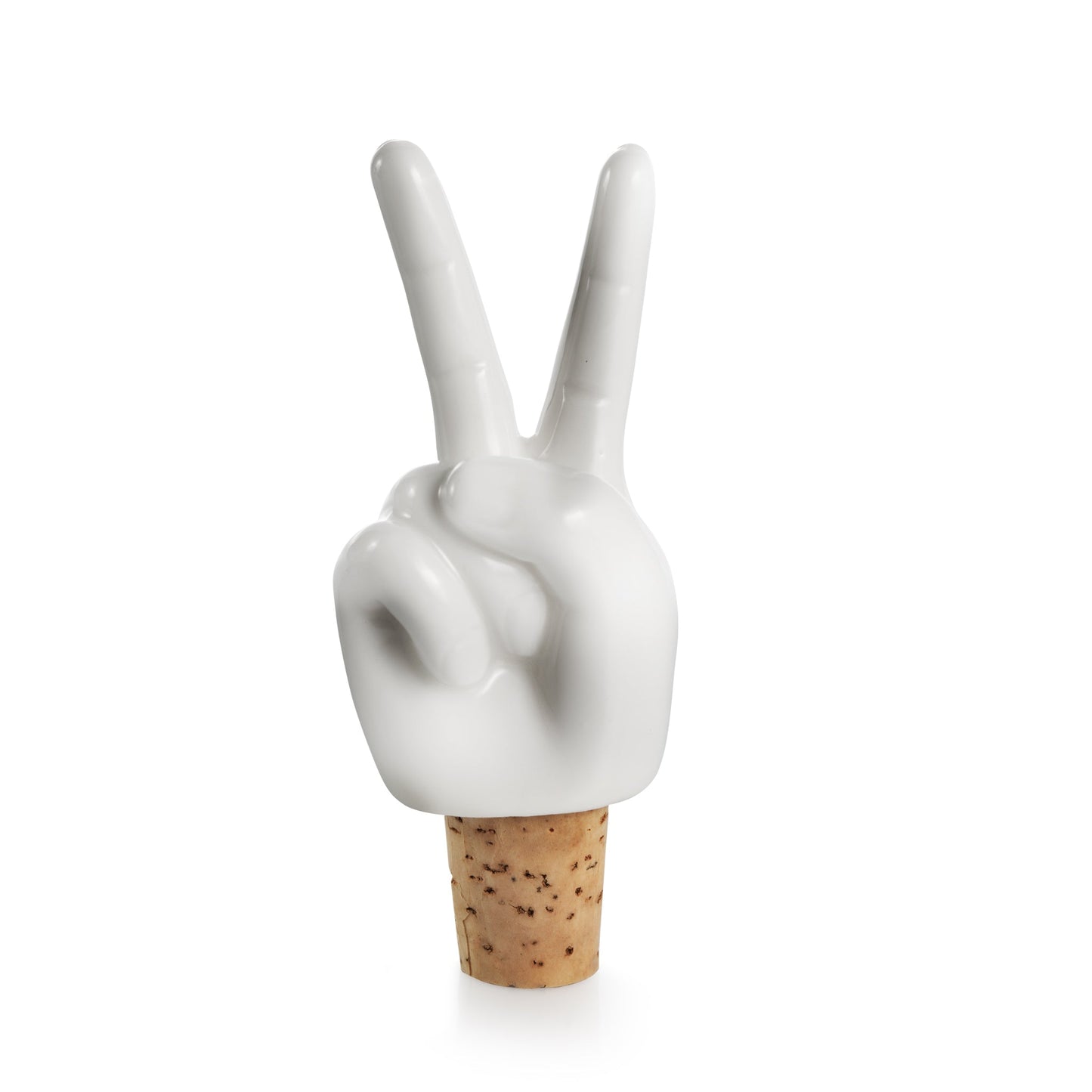 Bouchon Main Peace Donkey | Boutique d'objets cadeaux designs CoolDesign.fr
