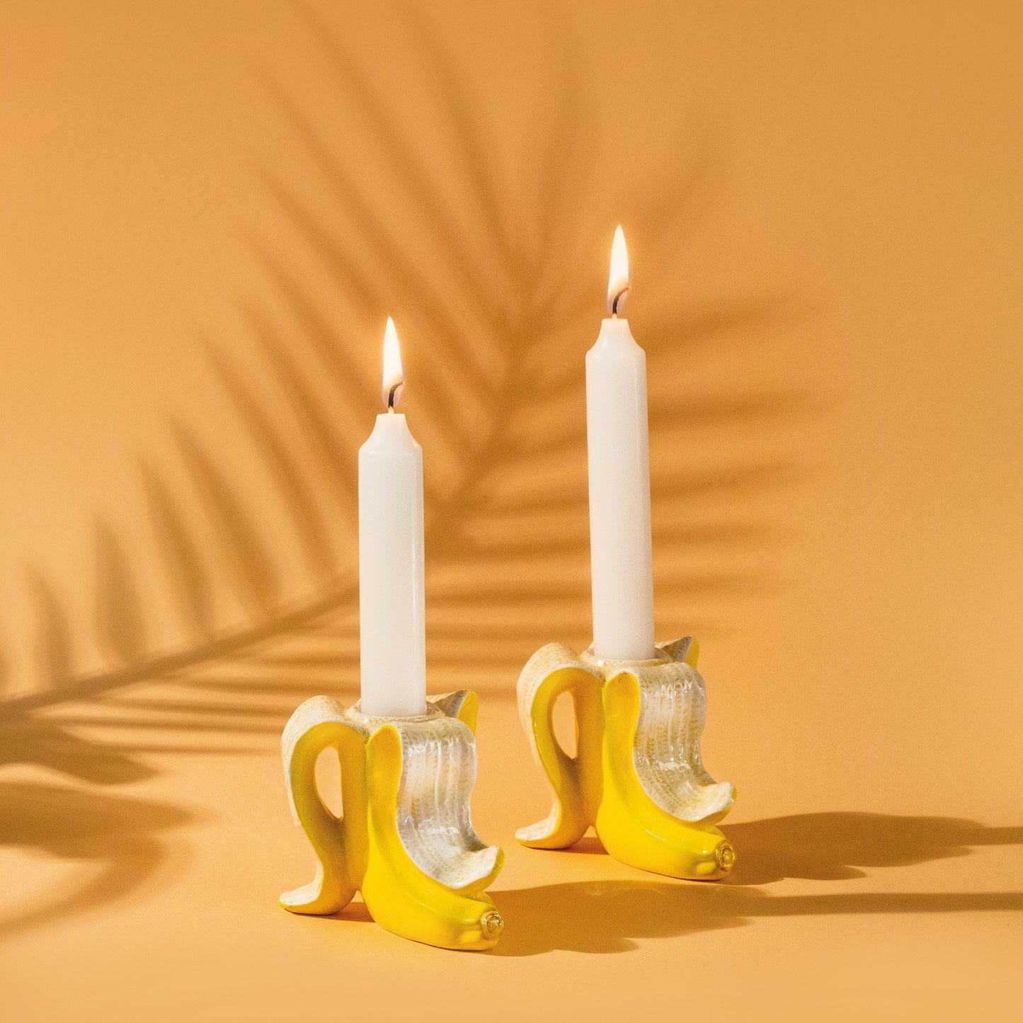 Bougeoir Banana Romance Donkey | Boutique d'objets cadeaux designs CoolDesign.fr