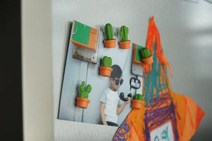 Magnets Cactus Qualy | Boutique d'objets cadeaux designs CoolDesign.fr