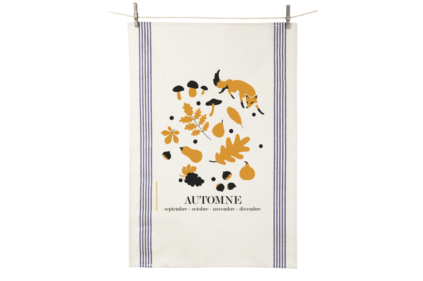 Bourbon tea towel