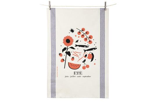 Bourbon tea towel