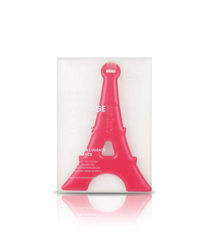 Eiffel Tower Luggage Label