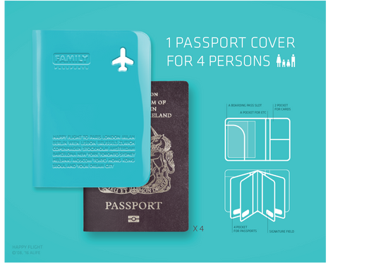 Protège Passeport Famille