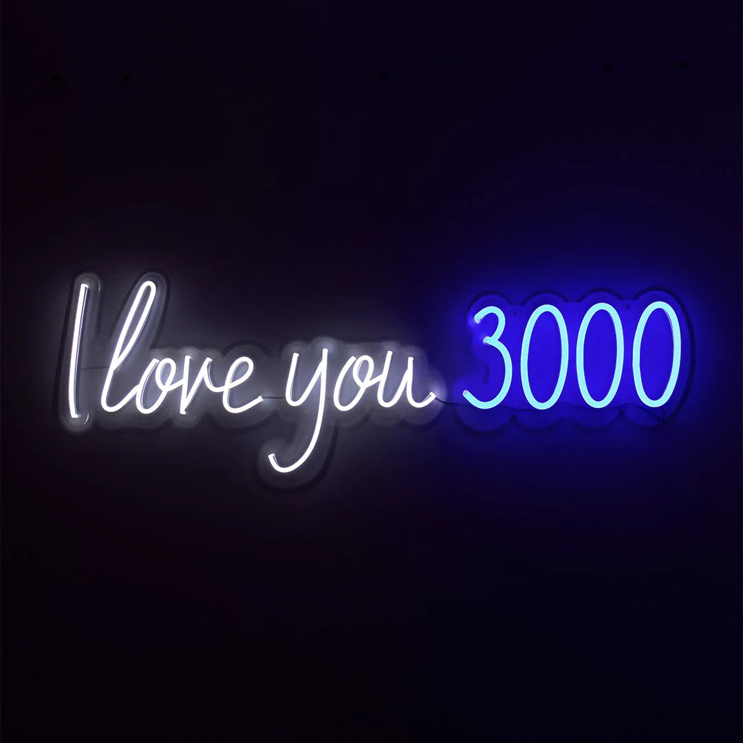 LED Wall Neon - I Love You 3000