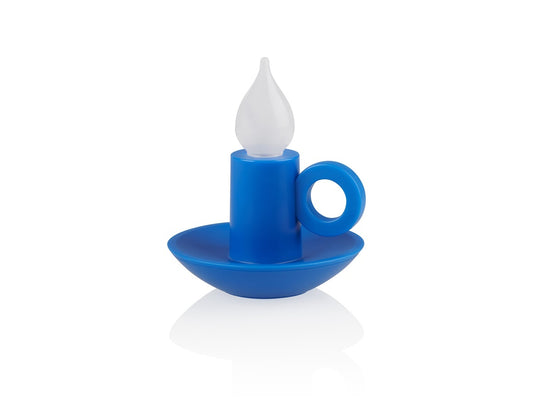 Candelabra Lamp - Blue