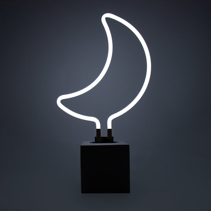 Lampe Néon Lune Locomocean | Boutique d'objets cadeaux designs CoolDesign.fr