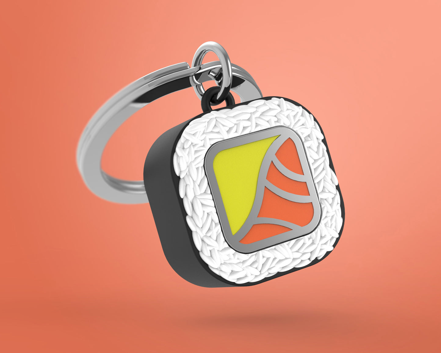 Porte clés Sushi Meta[l]morphose | Boutique d'objets cadeaux designs CoolDesign.fr