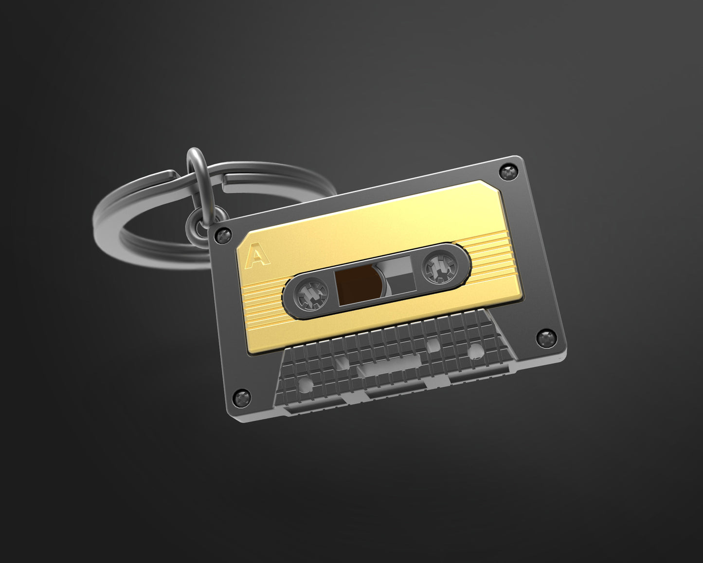 Porte clés Cassette Meta[l]morphose | Boutique d'objets cadeaux designs CoolDesign.fr