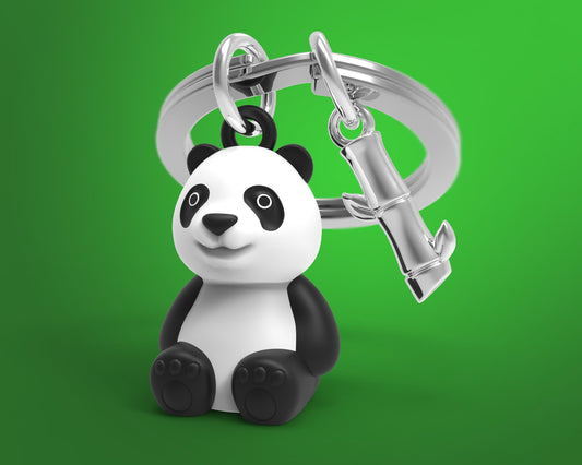 Porte clés Panda Meta[l]morphose | Boutique d'objets cadeaux designs CoolDesign.fr