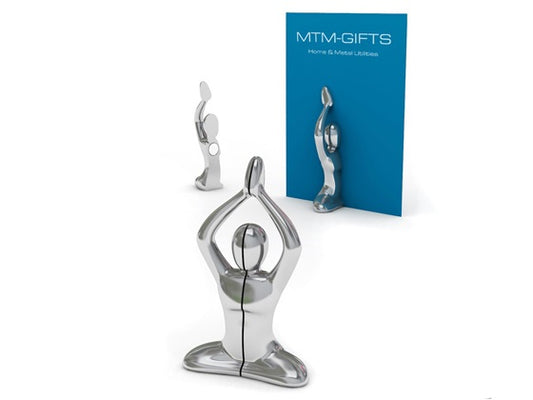 Magnet Yoga Meta[l]morphose | Boutique d'objets cadeaux designs CoolDesign.fr