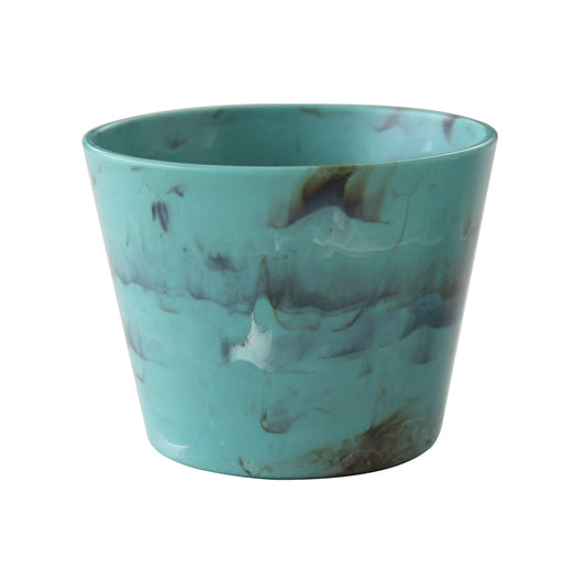 Small marbled pot