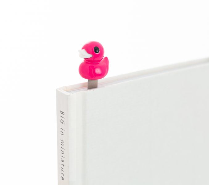 Marque Page Canard Rose Meta[l]morphose | Boutique d'objets cadeaux designs CoolDesign.fr