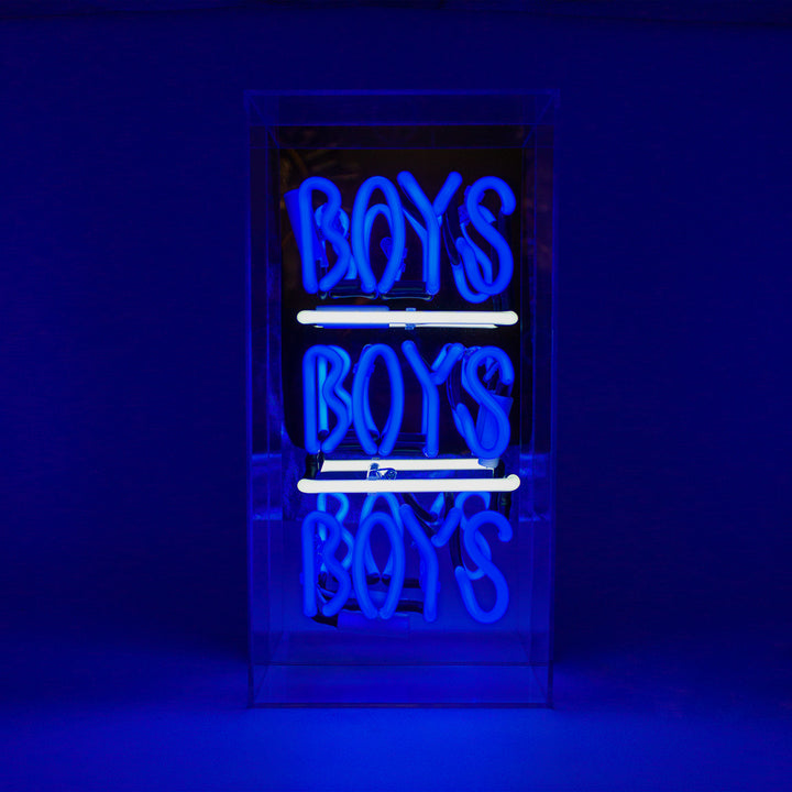 Néon BOYS BOYS BOYS Locomocean | Boutique d'objets cadeaux designs CoolDesign.fr