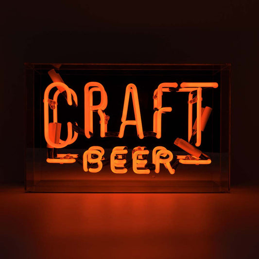 Néon CRAFT BEER Locomocean | Boutique d'objets cadeaux designs CoolDesign.fr