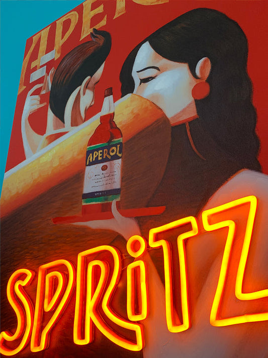 Peinture Murale (Néon LED) - Spritz Locomocean | Boutique d'objets cadeaux designs CoolDesign.fr