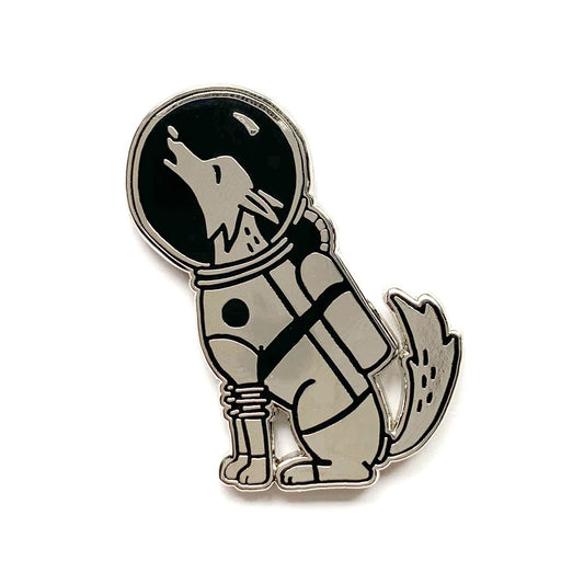 Pin's astronaut dog