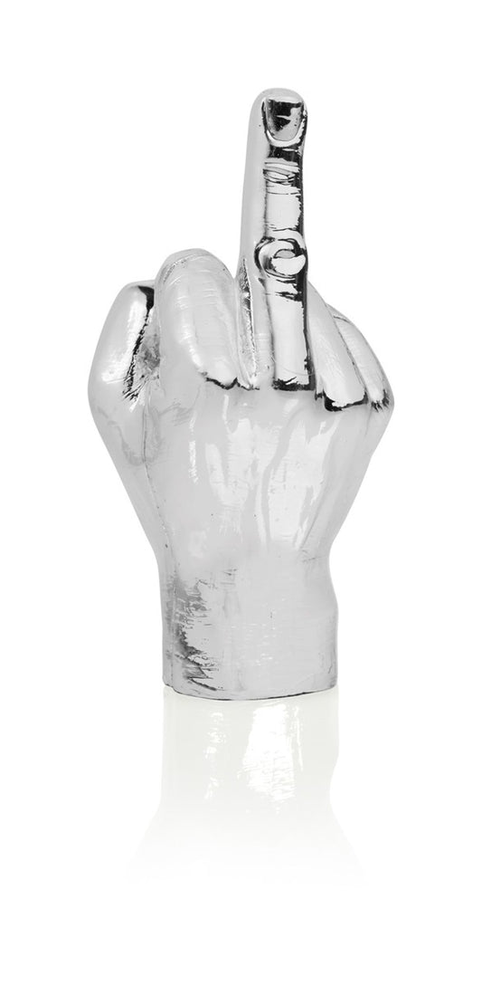 F**k Hand Magnetic Photo Holder - Silver