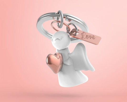 Porte clés Ange de l'Amour Meta[l]morphose | Boutique d'objets cadeaux designs CoolDesign.fr