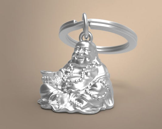 Porte clés Bouddha Meta[l]morphose | Boutique d'objets cadeaux designs CoolDesign.fr