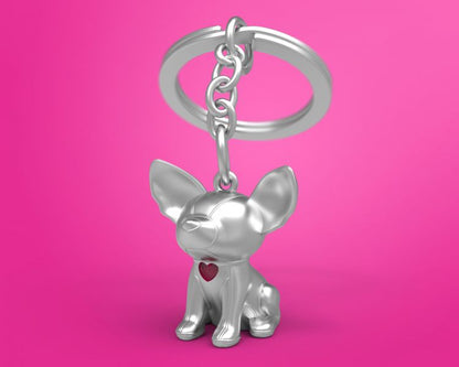 Porte clés Chihuahua Meta[l]morphose | Boutique d'objets cadeaux designs CoolDesign.fr