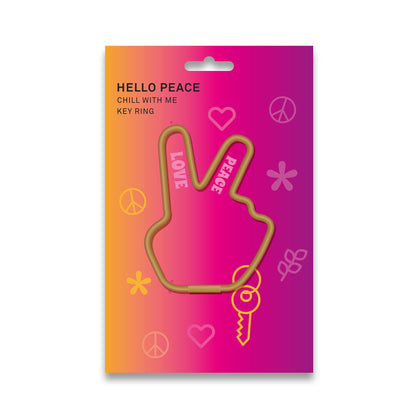 HELLO PEACE key door