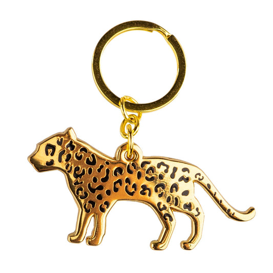 Leopard keychain