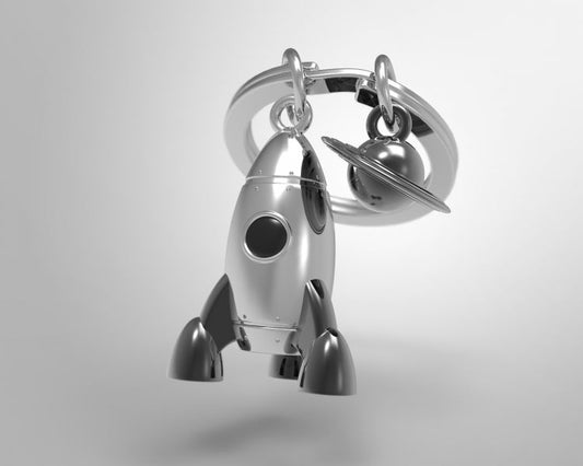Porte clés Rocket Meta[l]morphose | Boutique d'objets cadeaux designs CoolDesign.fr