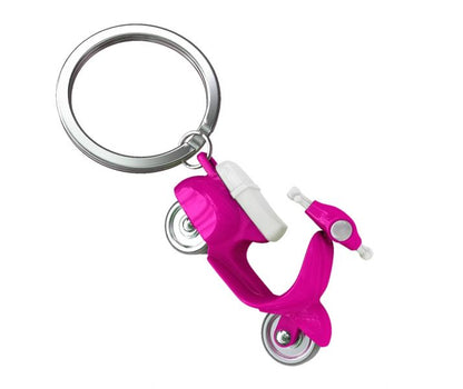 Porte clés Scooter Retro Rose Meta[l]morphose | Boutique d'objets cadeaux designs CoolDesign.fr