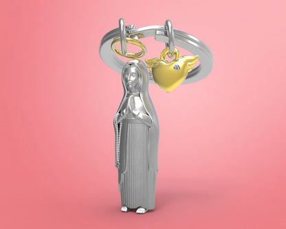 Porte clés Vierge Marie Meta[l]morphose | Boutique d'objets cadeaux designs CoolDesign.fr