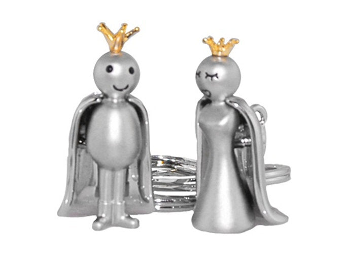 Porte clés Reine et Roi Meta[l]morphose | Boutique d'objets cadeaux designs CoolDesign.fr