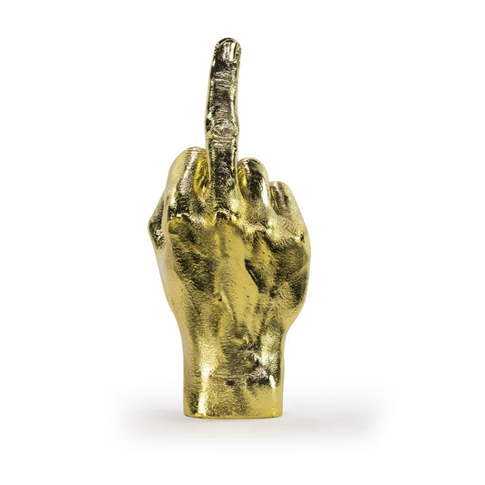 F**k Hand Sculpture - Gold