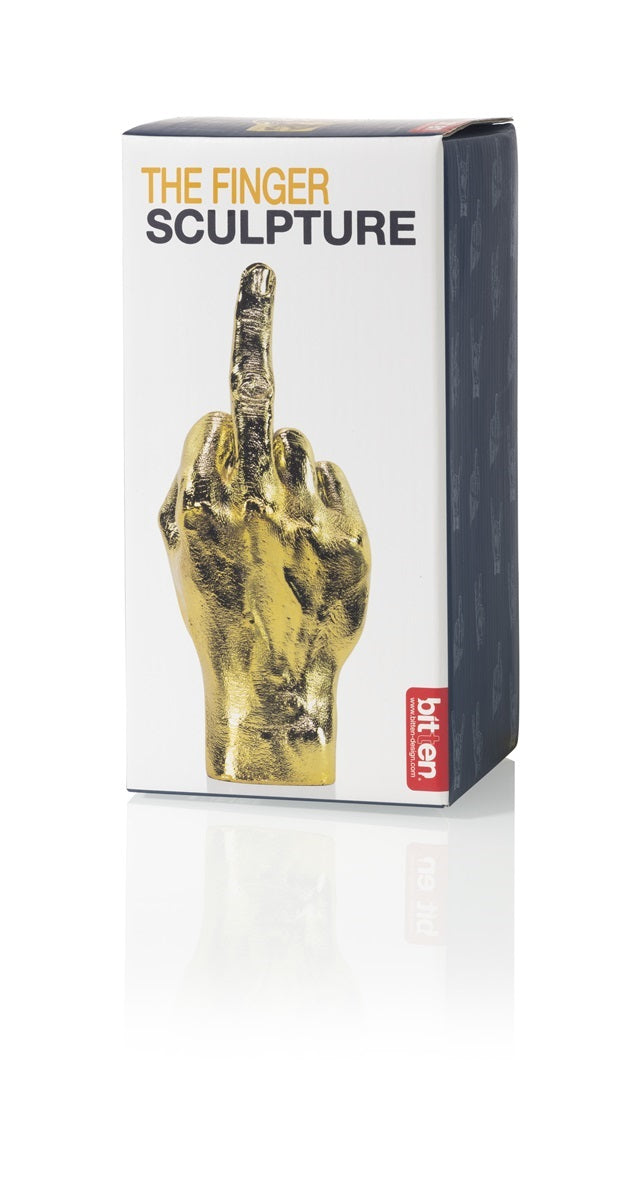 F**k Hand Sculpture - Gold