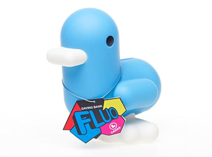 Tirelire Canard Bleu Fluo Canar | Tirelires design canard couleur fun