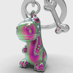 Porte clés T-Rex Arc en Ciel | Designproducten en originele cadeaus