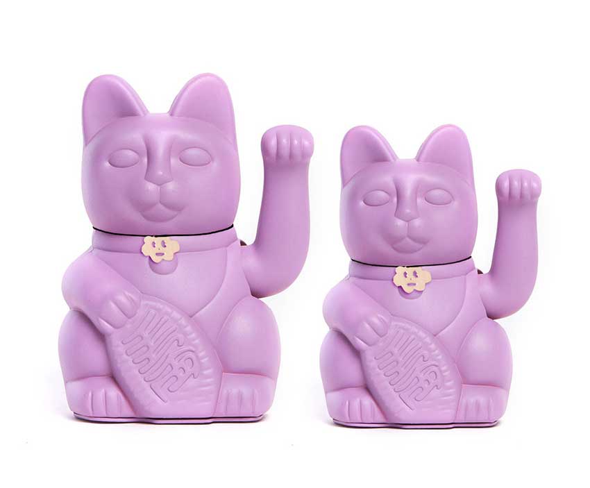 Lucky chat mauve