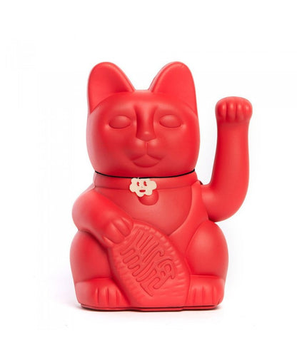 Red lucky cat